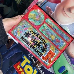 Rolling tray set